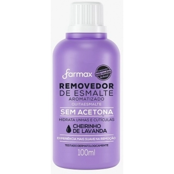 REMOVEDOR ESMALTE 100ML LAVANDA