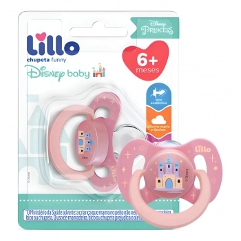CHUPETA T2 (307731) FUNNY DISNEY ROSA SIL.BICO ANAT.