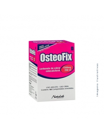 OSTEOFIX D 600MG C/60CPR CALCIO + VITAMINA D (NATULAB)