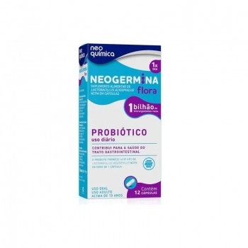 NEOGERMINA FLORA 1BI C/12CAPS LACTOBACILLUS ACIDOPHILUS