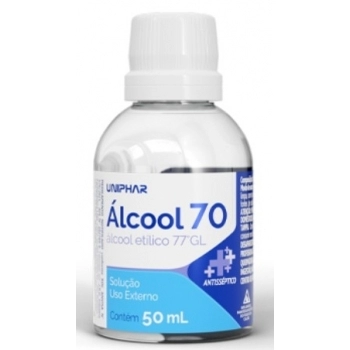 ALCOOL 70% SOLUCAO 50ML