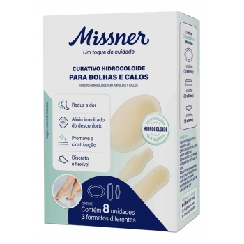 CURATIVO HIDROCOLOIDE P/BOLHAS E CALOS C/8UN