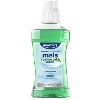 ANTISSEPTICO BUCAL MAIS S/ALCOOL ICE HORTELÃ 1L (2873)
