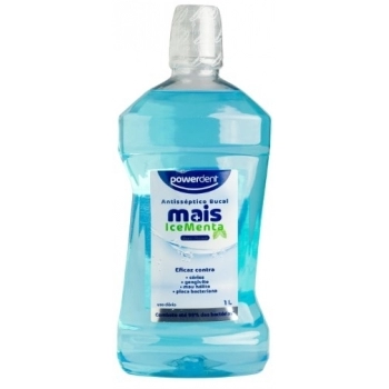 ANTISSEPTICO BUCAL MAIS S/ALCOOL ICE MENTA 1L (2851)