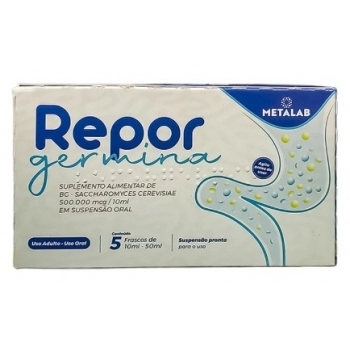 REPOR GERMINA C/5FLAC. 10ML SACCHAROMYCES CEREVISIAE
