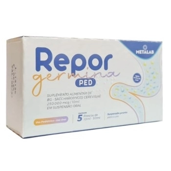 REPOR GERMINA PED.C/5FLAC.10ML SACCHAROMYCES CEREVISIAE