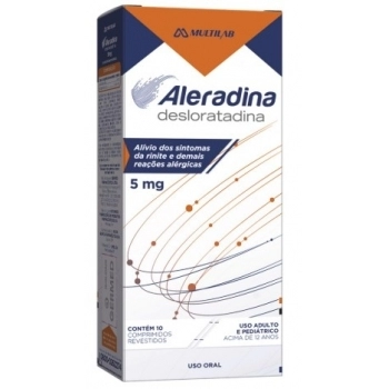 ALERADINA 5MG C/10CPR DESLORATADINA
