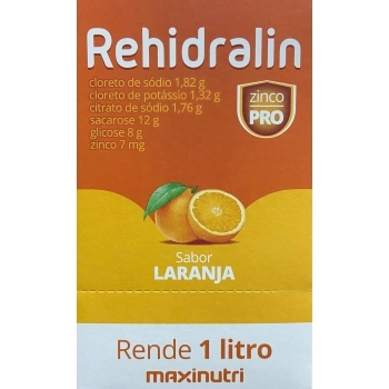 REHIDRALIN PO REID.LARANJA DISPLAY C/24ENV.