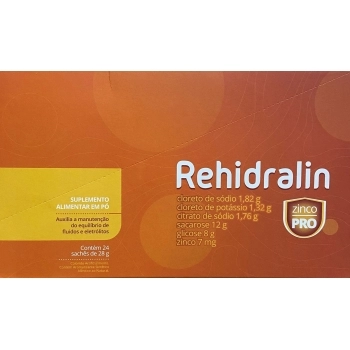 REHIDRALIN PO REID.LARANJA DISPLAY C/24ENV.
