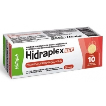 HIDRAPLEX EFF GUARANÁ C/10CPR.EFERV.