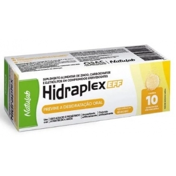 HIDRAPLEX EFF ABACAXI C/10CPR.EFERV.