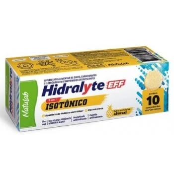 HIDRALYTE EFF ABACAXI C/10CPR.EFERV.