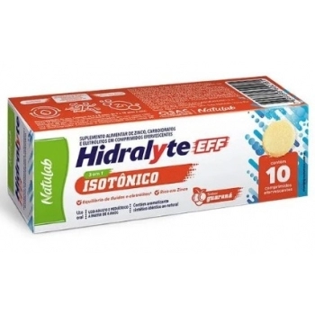 HIDRALYTE EFF GUARANÁ C/10CPR.EFERV.