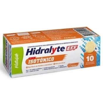HIDRALYTE EFF LARANJA C/10CPR.EFERV.
