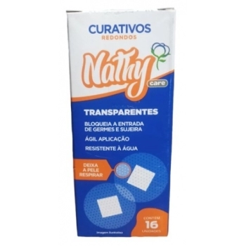 CURATIVO REDONDO NATHY CARE TRANS. C/16