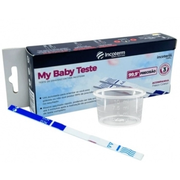 TESTE DE GRAVIDEZ MY BABY EM TIRA