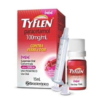 TYFLEN BEBE SUSP.15ML C/SER.PARACETAMOL