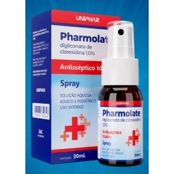 PHARMOLATE SPRAY 30ML CLOREXIDINA (UNIPHAR)