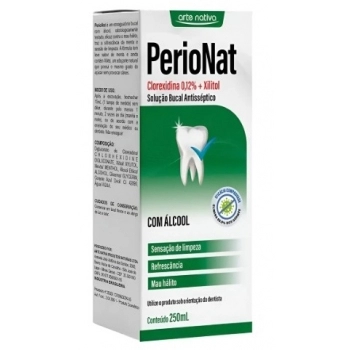ENX.BUCAL C/ALCOOL 250ML PERIONAT C/CLOREXIDINA