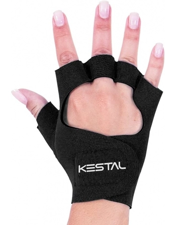 LUVA P/MUSCULACAO PRETA M (KSN016) (KESTAL)
