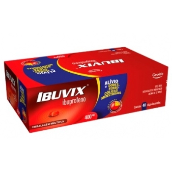 IBUVIX 400MG C/40CAPS.MOLES IBUPROFENO