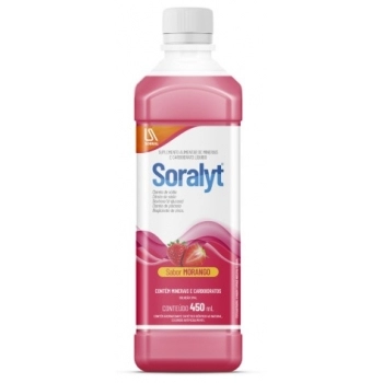 SORALYT SOL.REID. MORANGO 450 ML