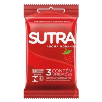 PRES.SUTRA MORANGO C/3