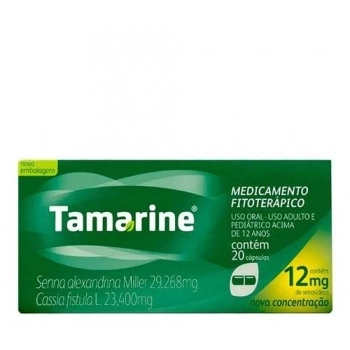 TAMARINE 12MG C/20CAPS