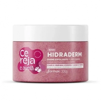 CREME ESFOLIANTE CEREJA HIDRADERM 300G