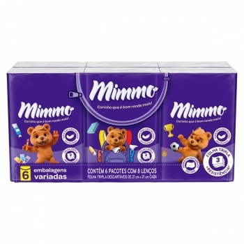 LENCO DE PAPEL MIMMO C/6X8UN
