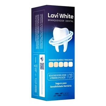 GEL BRANQUEADOR DENTAL LAVI WHITE 30ML