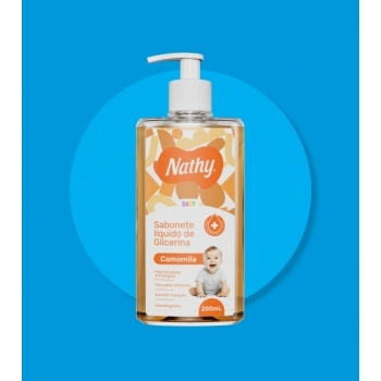 SAB.LIQ.GLICERINA NATHY CAMOMILA 250ML