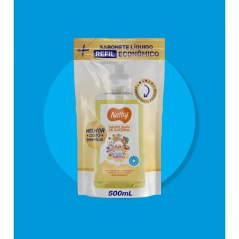 SAB.LIQ.GLICERINA NATHY TURMA DA FOFINHA REFIL 500ML