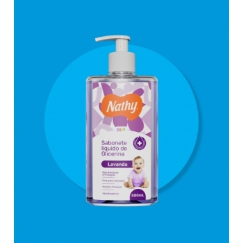 SAB.LQ.GLICERINA NATHY LAVANDINHA 250ML
