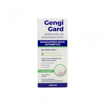 ENX.BUCAL 250ML GENGIGARD C/ CLOREXIDINA