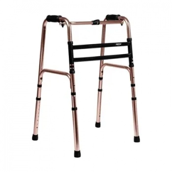 ANDADOR ALUMINIO 130KG DOBRAVEL 3BARRAS BRONZE (BC1548-BZ)