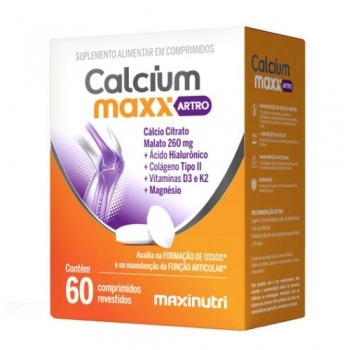 CALCIUM MAXX 260MG ARTRO C/60CPR