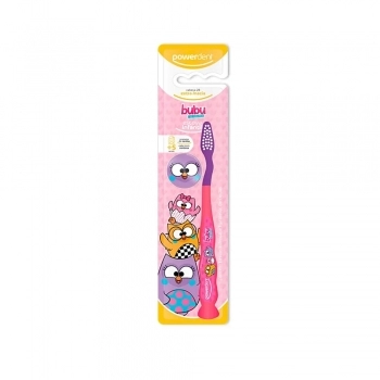ESCOVA INFANTIL BUBU C/PROTETOR 28 EXTRA MACIA (1493) (POWERDENT)
