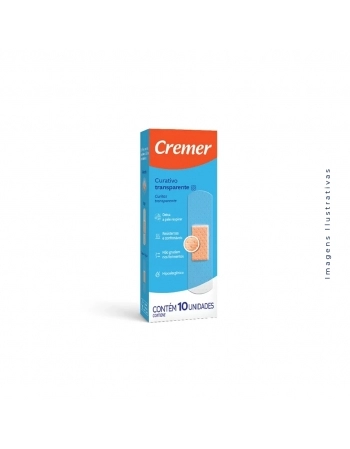 CURATIVO TRANSPARENTE C/10 UND (CREMER S/A)