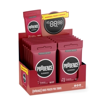 PRESERVATIVO PRUDENCE CLASSICO DISPLAY C/12X3