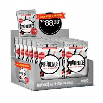 PRESERVATIVO PRUDENCE RETARDANTE DISPLAY C/12X3