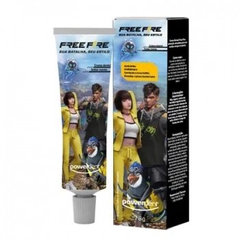 CREME DENTAL INFANTIL FREE FIRE MENTA 70G (2985)