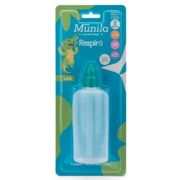 RESPIRO GARRAFA DE LAVAGEM NASAL MUNILA 220ML