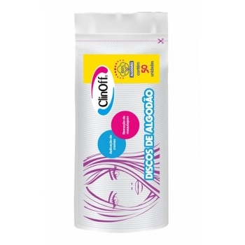 ALGODAO EM DISCO CLIN OFF C/50