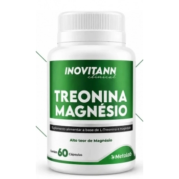 TREONINA MAGNESIO C/60CAPS