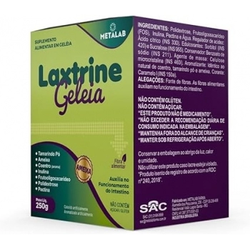 LAXTRINE GELEIA 250G TAMARINDO+AMEIXA+COENTRO