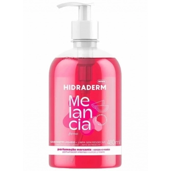 SABONETE LIQUIDO ESFOLIANTE MELANCIA HIDRADERM 480ML