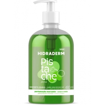 SABONETE LIQUIDO ESFOLIANTE PISTACHE HIDRADERM 480ML