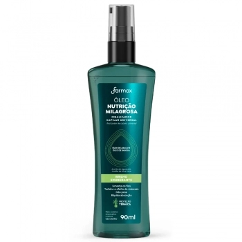 OLEO CAPILAR NUTRIÇAO MILAGROSA FARMAX 90ML