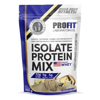 ISOLATE PROTEIN MIX REFIL 900G BAUNILHA